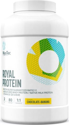 MyoTec Royal Protein 2000 g čokoláda - banán