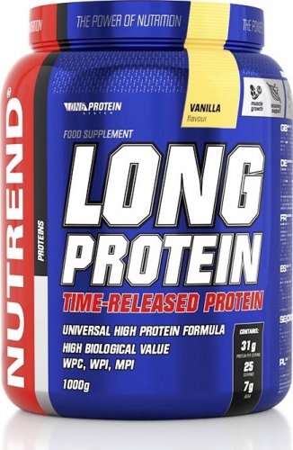 Nutrend Long Protein 1000 g vanilka