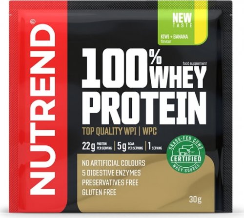 Nutrend 100% Whey Protein 30 g jahoda - banán