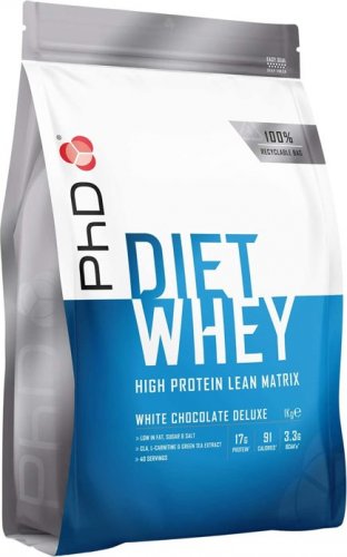PhD Diet Whey 1000 g bílá čokoláda