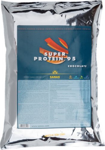 Sanas Super Protein 95 1000 g jahoda