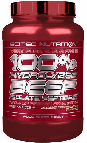 Scitec 100% Hydro Beef Isolate Peptides 900 g
  jahoda