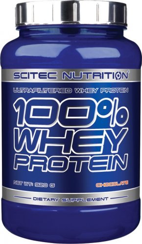 Scitec 100% Whey Protein 920 g jahoda