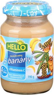 Dětská výživa HELLO Banán 190g