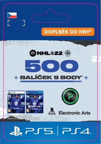 CZ PS4 - NHL® 22 500 Points Pack
