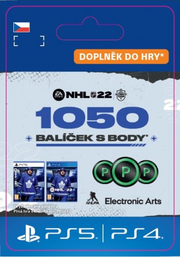 CZ PS4 - NHL® 22 1050 Points Pack