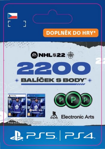 CZ PS4 - NHL® 22 2200 Points Pack