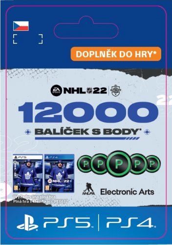 CZ PS4 - NHL® 22 12000 Points Pack