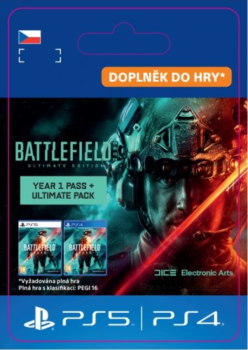 CZ PS4 - Battlefield 2042 Year 1 Pass + Ultimate Pack PS4 & PS5