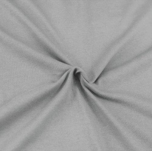 Jersey prostěradlo na vysokou matraci šedé, 90x200cm jednolůžko