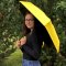 Skládací deštník - žlutý