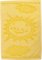 Dětský ručník Sun yellow 30x50 cm - bavlna